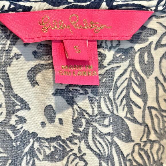 Lilly Pulitzer Koala Print Sherida Top - size Small - Picture 4 of 7